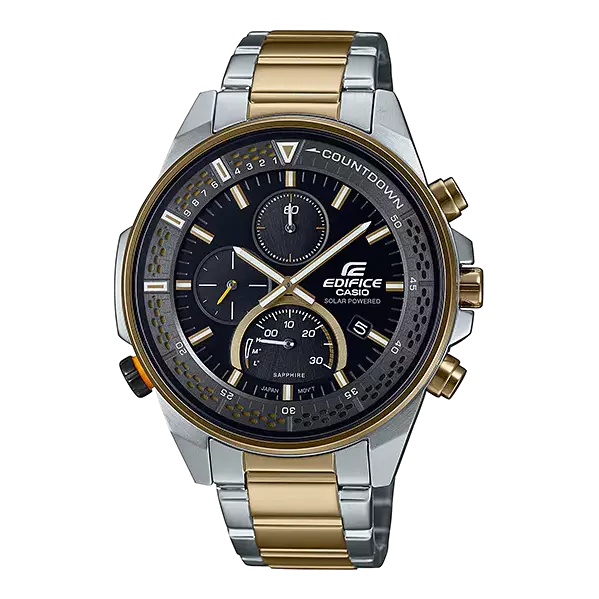Men's Sporty Solar Powered Chronograph Watch (EFS-S590SG-1AVUDF)