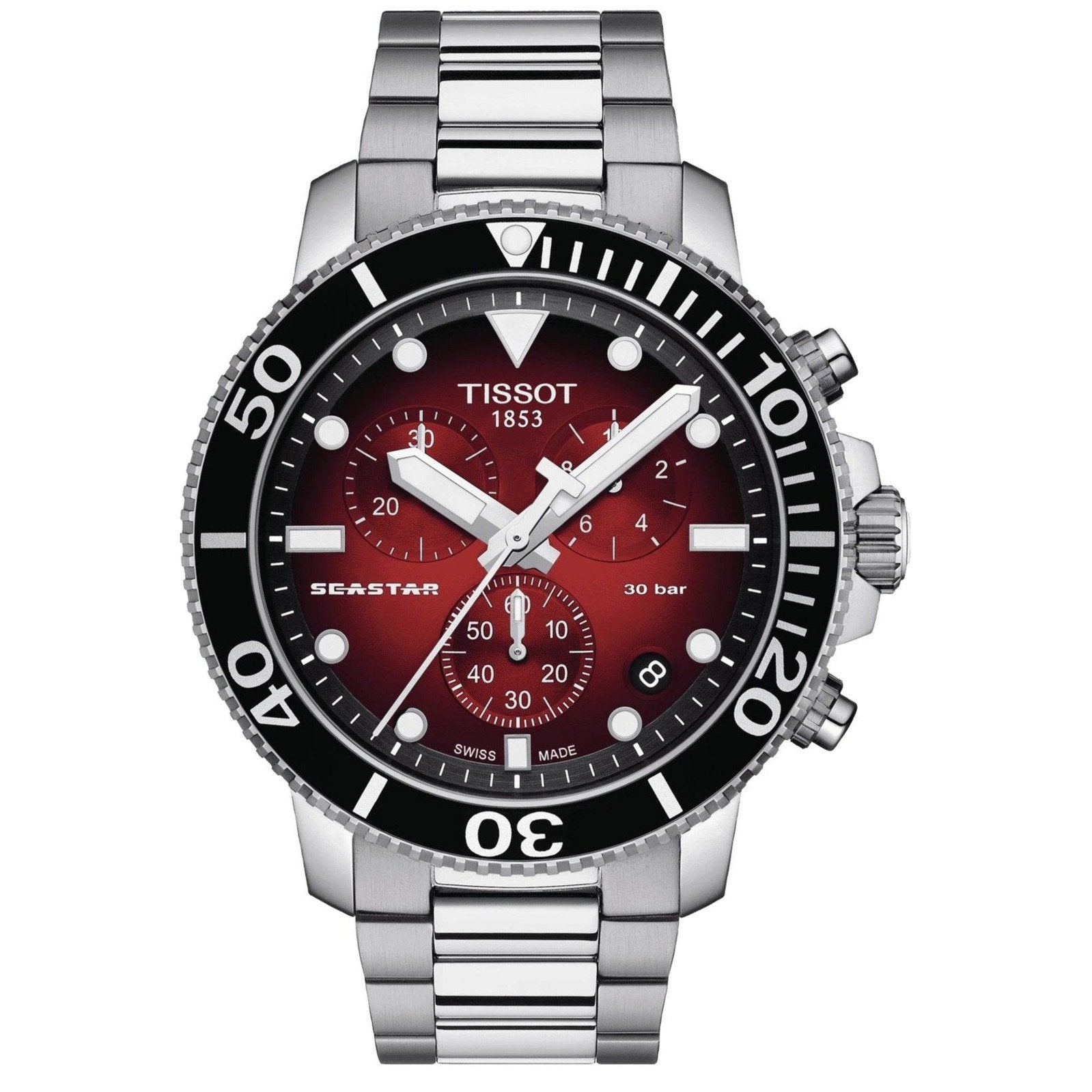 Men's Seastar 1000 Chronograph Watch (T1204171142100)