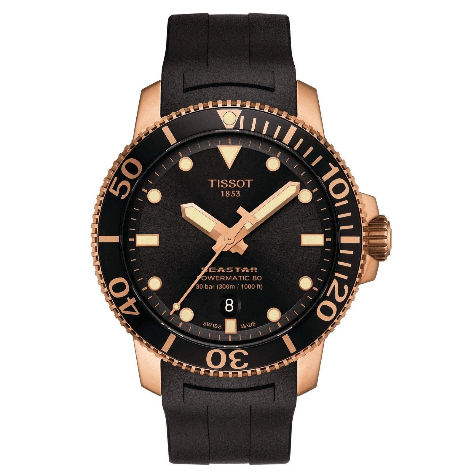 Men's Seastar 1000 Powermatic 80 Watch (T1204073705101)