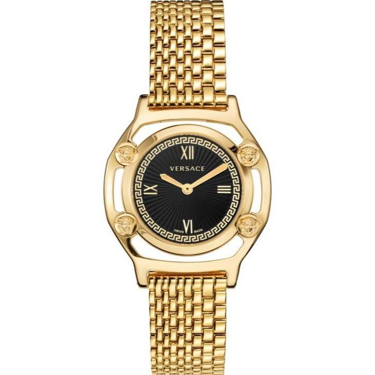 Versace medusa best sale frame watch