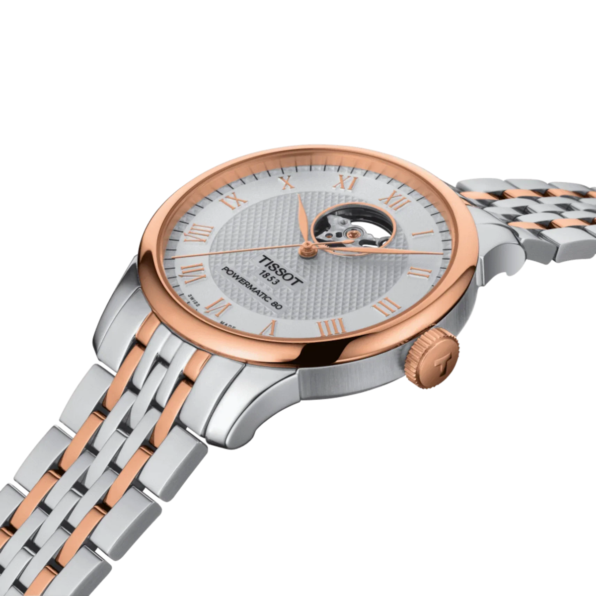 Men's Le Locle Powermatic 80 Open Heart Watch