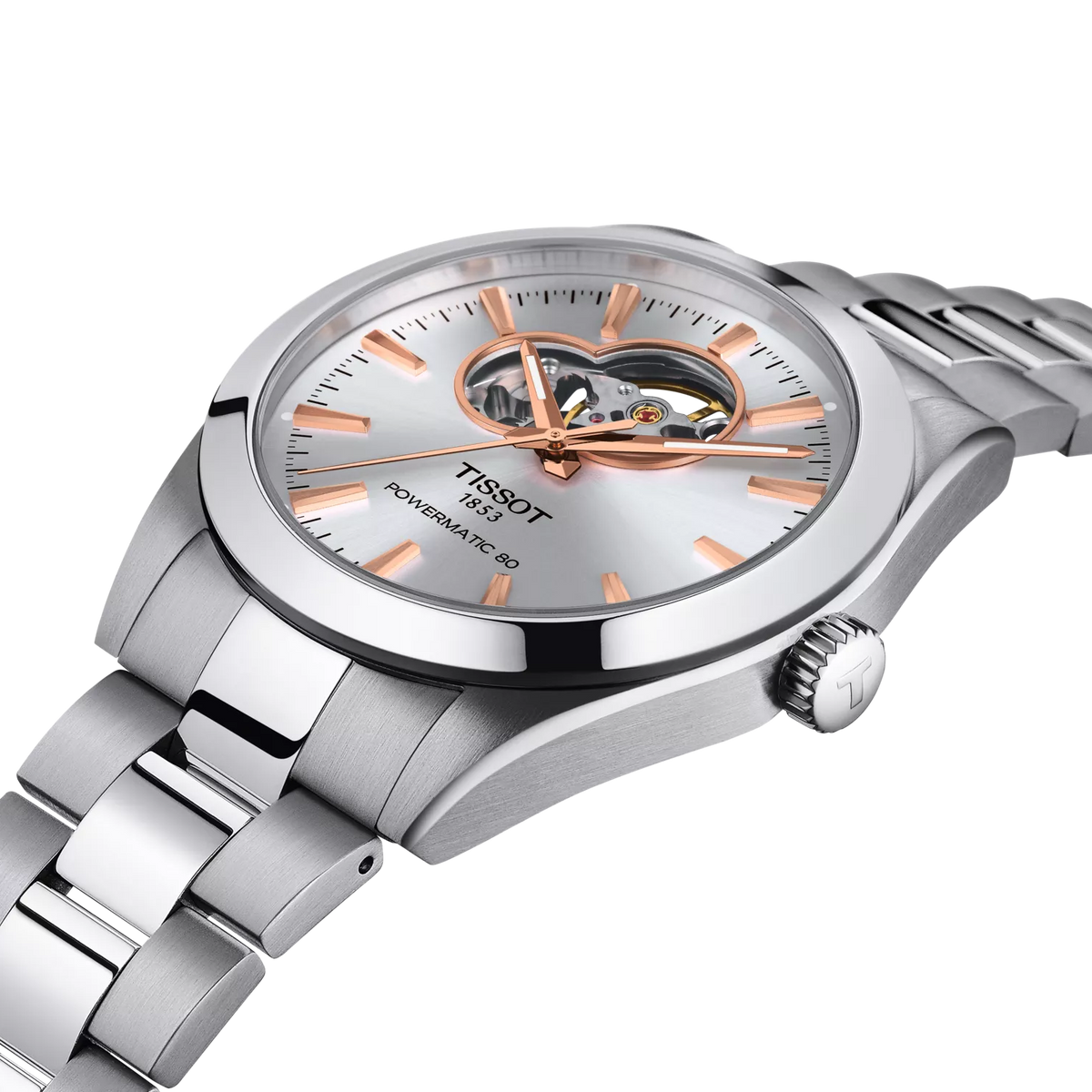 Men's Gentleman Open Heart Watch (T1274071103101)