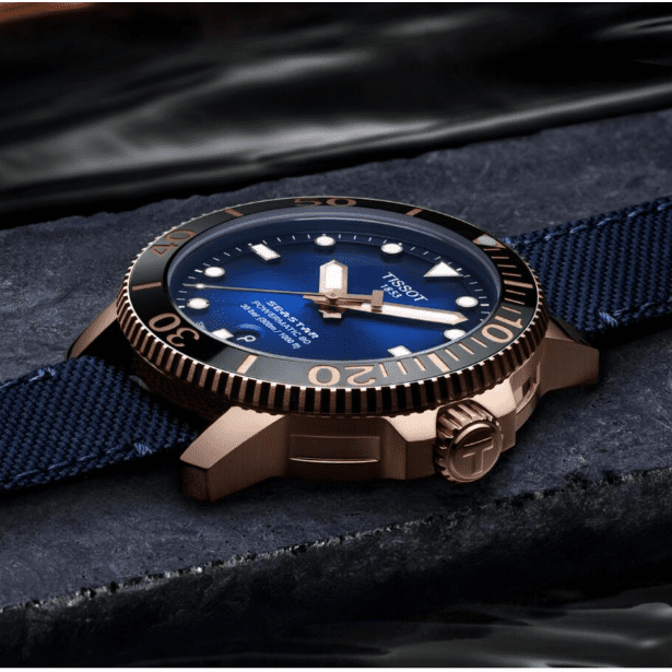 Men's Seastar 1000 Powermatic 80 Watch (T1204073704100)