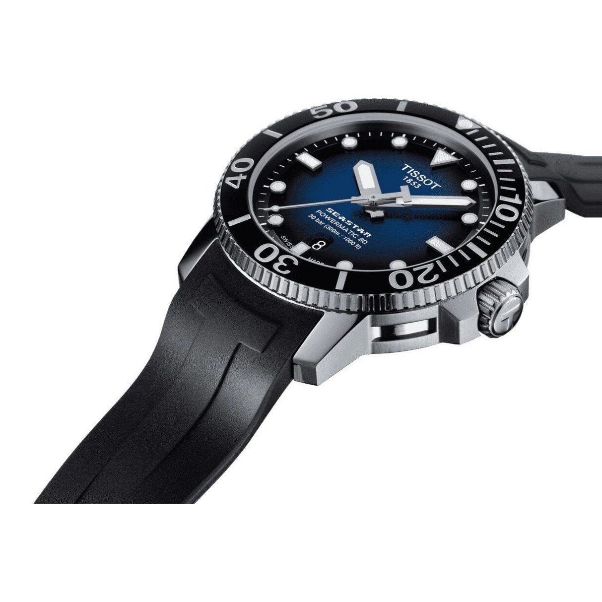 Men's Seastar 1000 Powermatic Watch (T1204071704100)