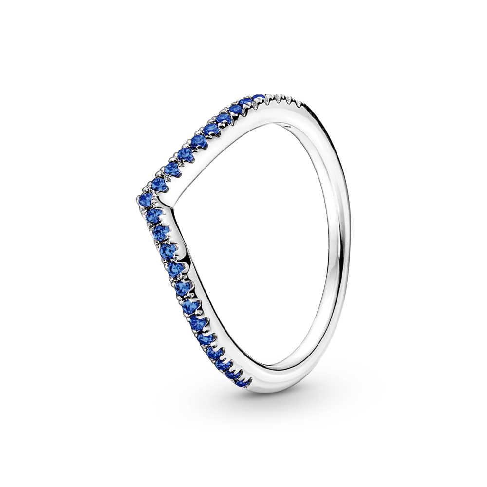 Pandora Timeless Wish Sparkling Blue Ring