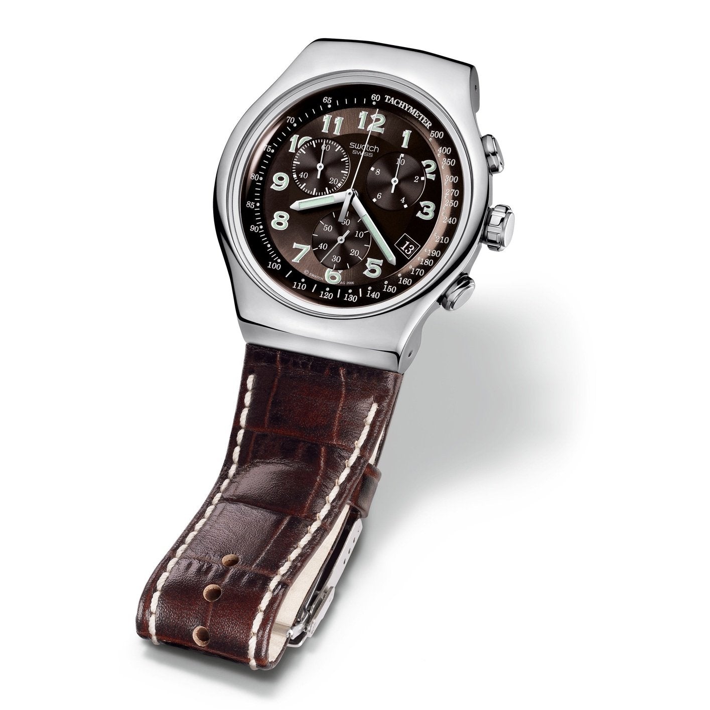 Swatch Irony V8 Chronograph 47 mm Sports Watch Glass | eBay